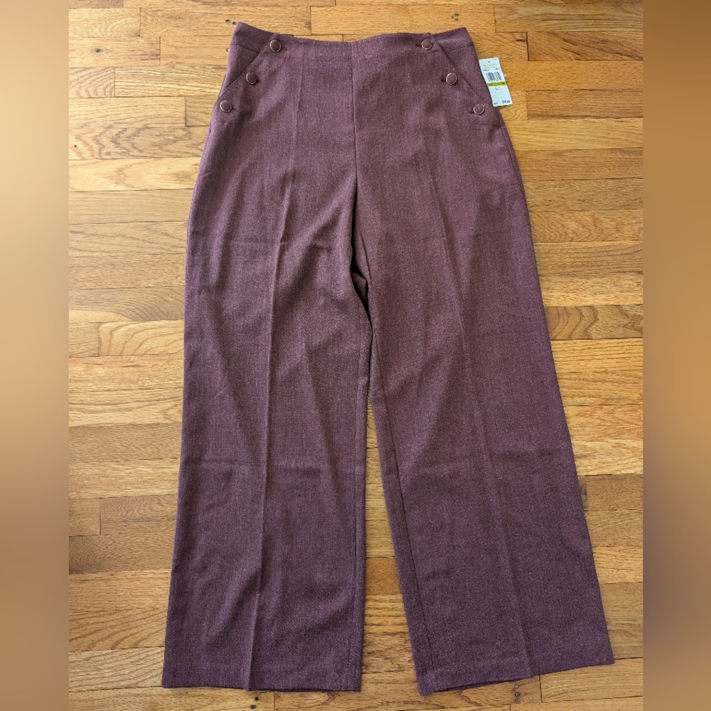 NWT Michael Kors High Rise Wide Leg Pants